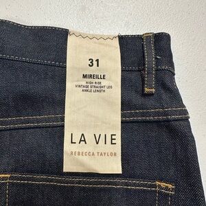 NWT Rebecca Taylor La Vie High Rise Jeans
Size 31 inseam 32”